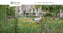 Desktop Screenshot of jardins-sans-limites.com